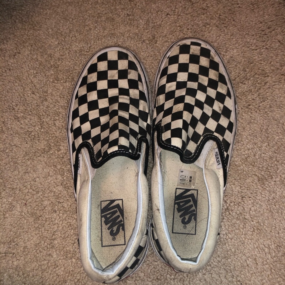 Checkered vans